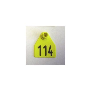 Allflex Ohrmarken Gr. I/Pentag, num.