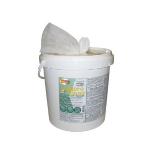 Euterpapier, feucht im Eimer