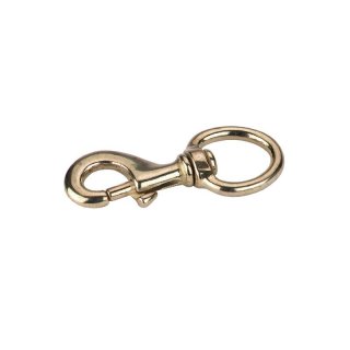 Karabinerhaken Messing