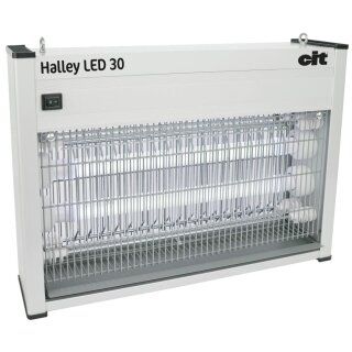 Fliegenvernichter cit Halley LED 30 grünes Licht