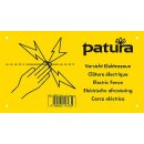Warnschild "Vorsicht Elektrozaun"
