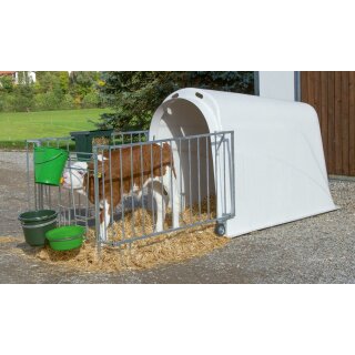 Kälberhütte CalfHouse Master Plus mit Umzäunung