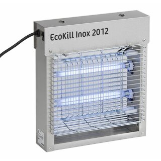 Fliegenvernichter EcoKill Inox 2 x 6 Watt