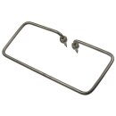 Kipptränke Edelstahl 150 cm mit Wandhalterung