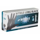 Einmalhandschuhe Nitrile LONG BLACK