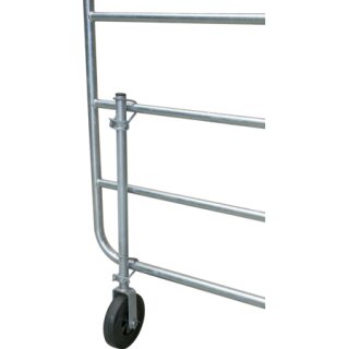 Stützrad für fixes Weidezauntor