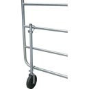 Stützrad für fixes Weidezauntor