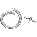 Bullennasenring S-Form 05811 Hauptner groß 65 mm...