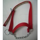 Halfter m. Kinnkette Nylon Gr. 1