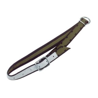 Halsband grün-schwarz 130/4 cm